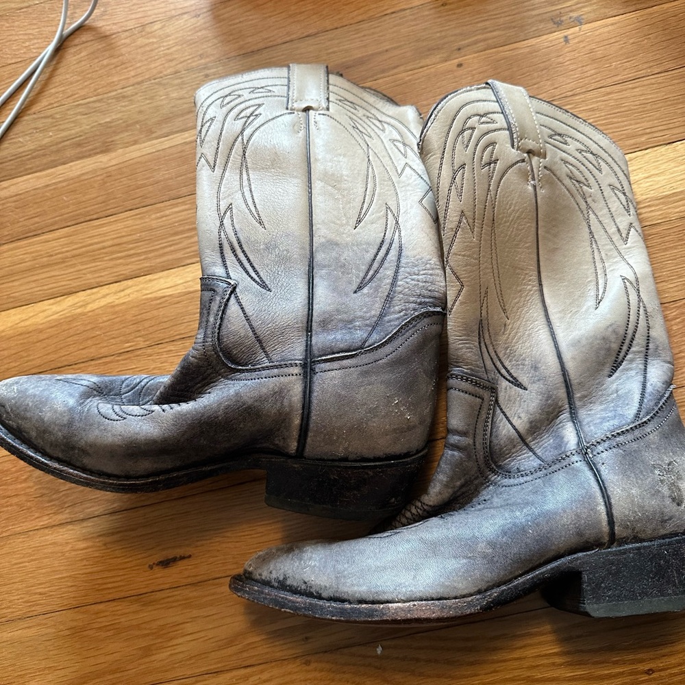 Frye ombré cowboy boots